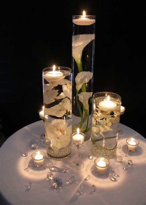 10 table centerpiece with candles
