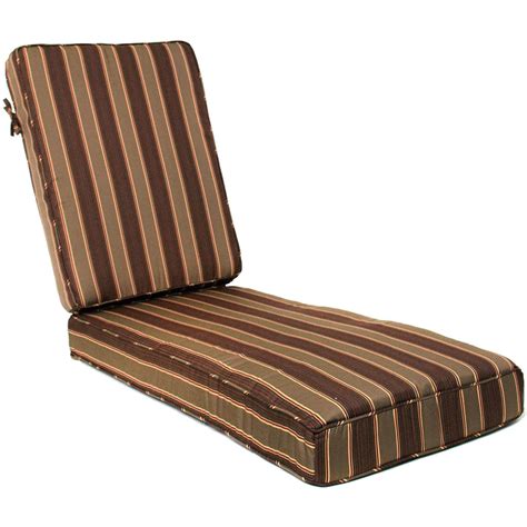 Sunbrella Davidson Redwood Extra Long Outdoor Replacement Chaise Lounge