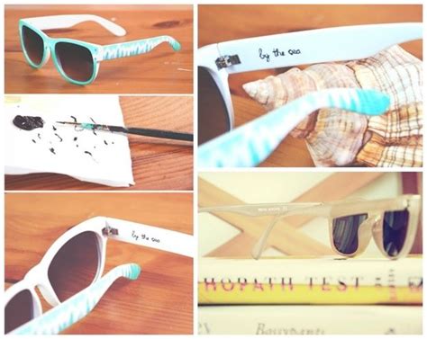 27 Inspired Ways To Decorate Your Sunglasses Diy Sunglasses Summer Diy Make Your Own Clay