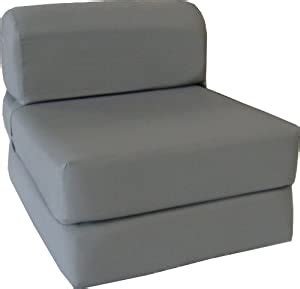 Each chair folds completely flat weighs. Amazon.com: Gray Sleeper Chair Folding Foam Bed Sized 6" Thick X 32" Wide X 70" Long, Studio ...