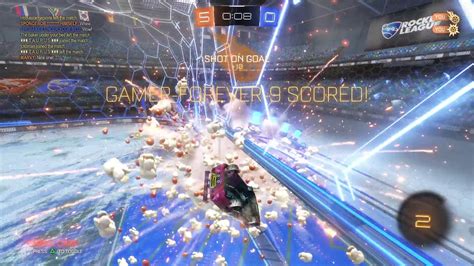 In Game Ceiling Shot Musty Flick Rocket League Highlight Youtube