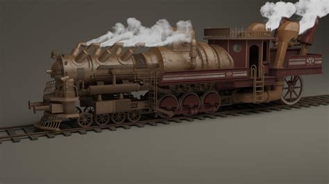 Steampunk Train By Hannesdreyer On Deviantart