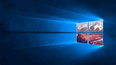 Bakgrundsbilder Windows 10 Bergen Landskap Natur Horisont