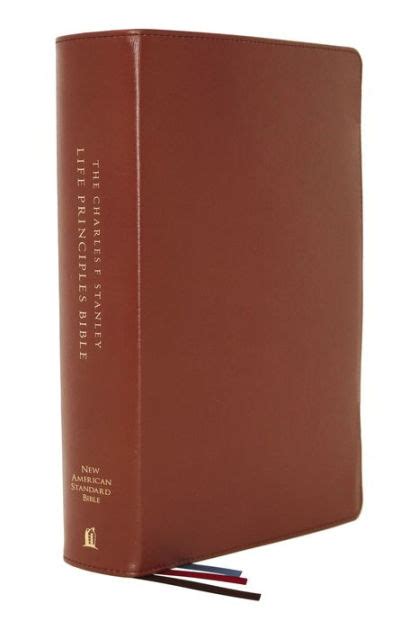 Nasb Charles F Stanley Life Principles Bible 2nd Edition Genuine