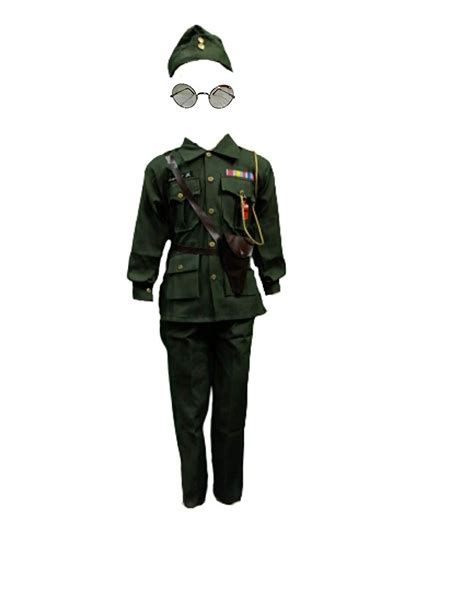 Buy Shree Balaji Fancy Dress Subhash Chandra Bose National Hero Freedom Fighter Costume For
