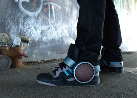 Enjoy The Music At Your Feet With The Sneaker Speaker