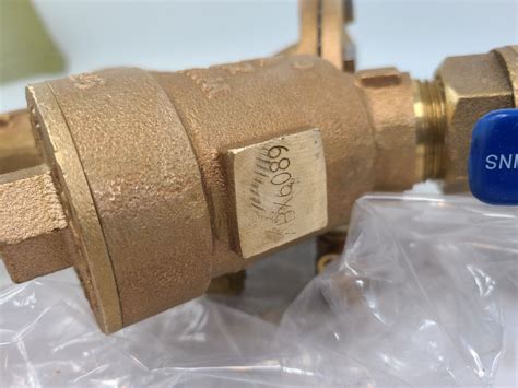 New Zurn 1 975xl Reduced Pressure Backflow Preventer Brass 1 975xl