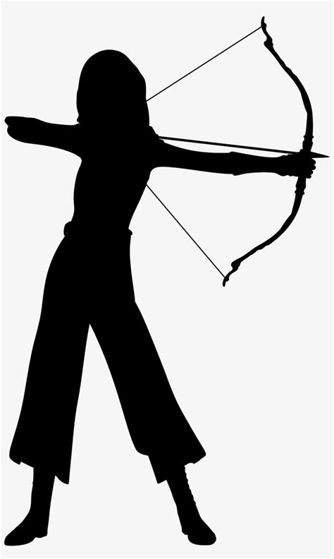 22 Archery Silhouette