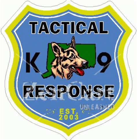 Connecticut Tactical Response K 9 Decal 827 3007 Phoenix Graphics