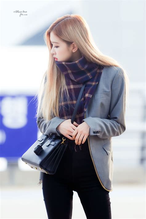 Discover images and videos about blackpink rose from all over the world on we heart it. 181118 Incheon Airport Departure to Indonesia, Jakarta # ...