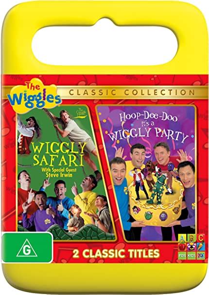 The Wiggles Hoop Dee Doo Its A Wiggly Party Wiggly Safari Dvd Uk