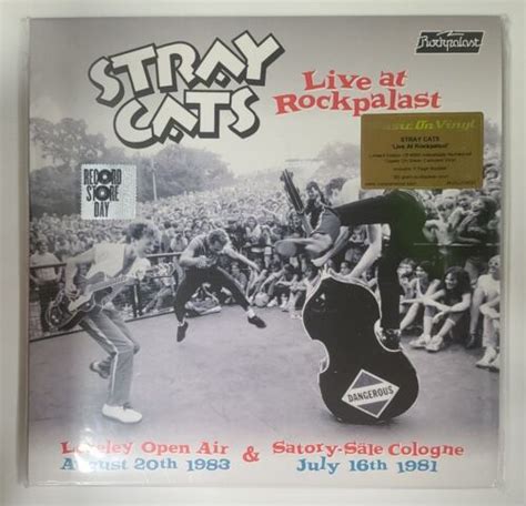 Stray Cats Live At Rockpalast 3 X Lp Vinyl Records 12 New Sealed