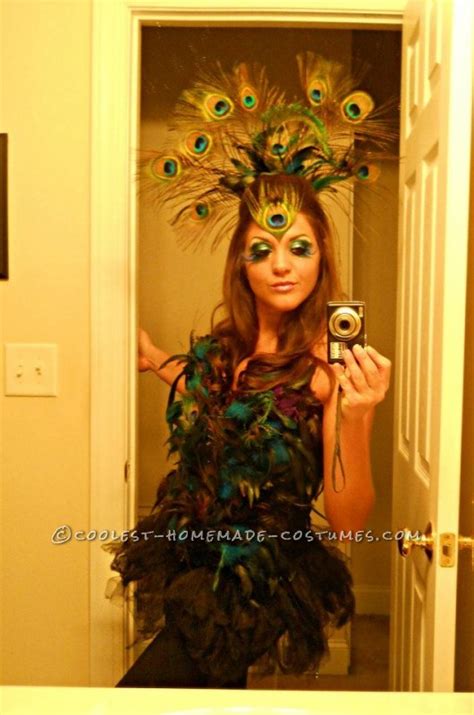 Coolest Homemade Sexy Peacock Costume