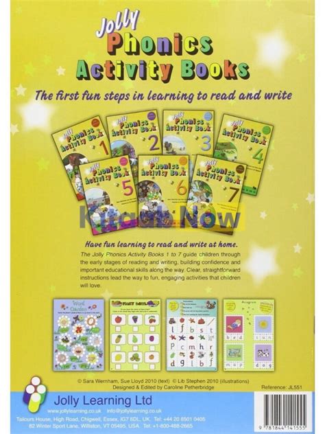 Jolly Phonics Activity Book 3 Kitaabnow