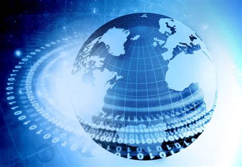 Globalization Of Fiber Optics Digital World Global Internet