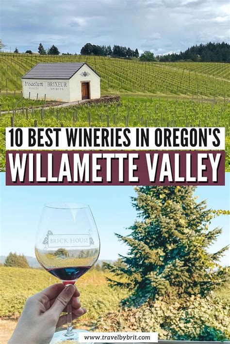 10 Best Wineries To Visit In The Willamette Valley Map