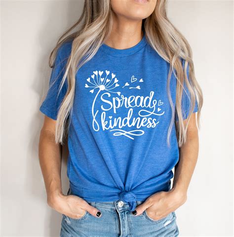 Spread Kindness Kindness T Shirt T Shirt For Teacher T Etsy