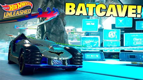 Racing Hot Wheels In The Batcave In The New Batman Expansion Youtube
