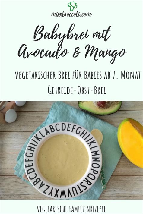 Ab etwa fünf jahren fallen allen kindern die milchzähne nach und nach aus. Exotischer Mango-Avocado Power Babybrei (ab 7 Monaten) ⋆ ...