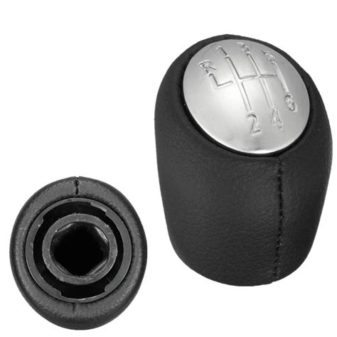 Vitesse Levier Pommeau Gear Knob Shift Bouton Noir Couverture Pour