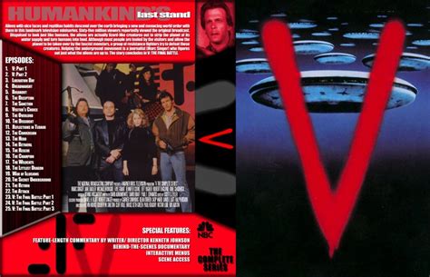 V The Complete Series Tv Dvd Custom Covers V The Complete