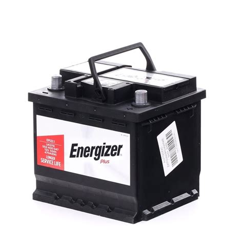 Energizer Plus Ep52 L1 Starter Battery 12v 52ah 470a B13 Lead Acid