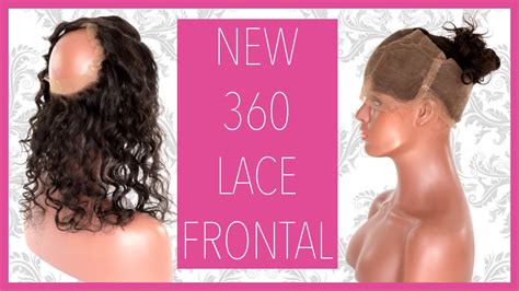 Tutorial 360 Lace Frontal Closure 360 Frontal 22x4x2 Band No Glue Sew On Virgin Hair
