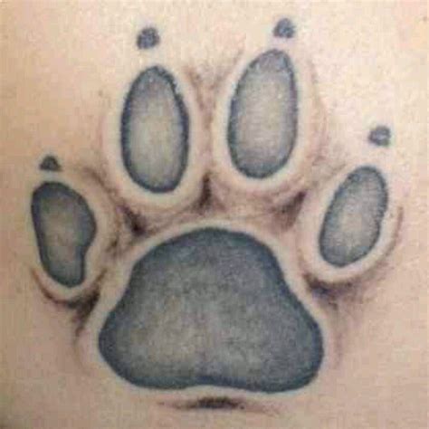 Puppy Paw Tattoo Paw Tattoo Dog Paw Tattoo Dog Print