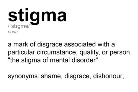 Its All About The Stigma