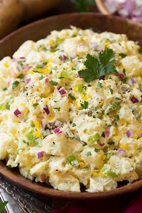In this delightful deviled egg potato salad recipe, creamy deviled eggs and classic potato salad come together to make a perfect dish for every picnic. Classic Creamy Potato Salad - Cooking Classy | Potatoe ...