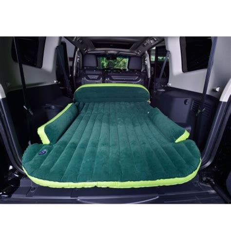 Mictuning Suv Inflatable Mattress Travel Car Back Seat Air Bed Durable