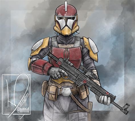 “xasha” Bounty Hunter Who Worked With Boba Fett Using Both Mando Armor And Pieces Of A Clone