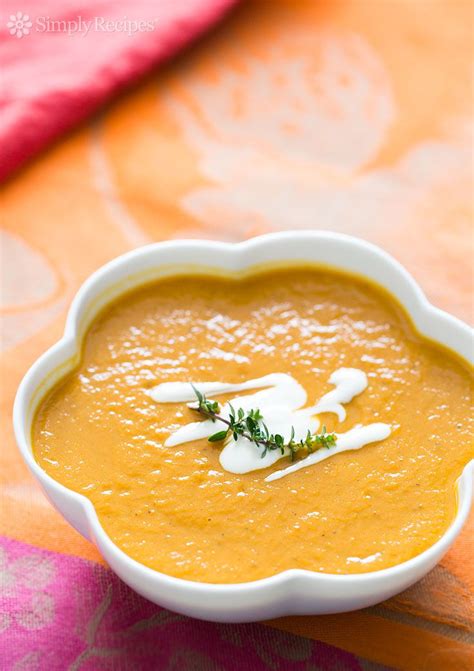 Roasted Sweet Potato Soup Recipe