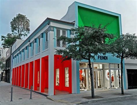 Fendis New Flagship Store In Miami Design District Miami Design District