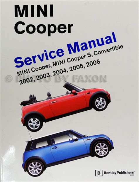 2002 2006 Mini Cooper Bentley Repair Shop Manual