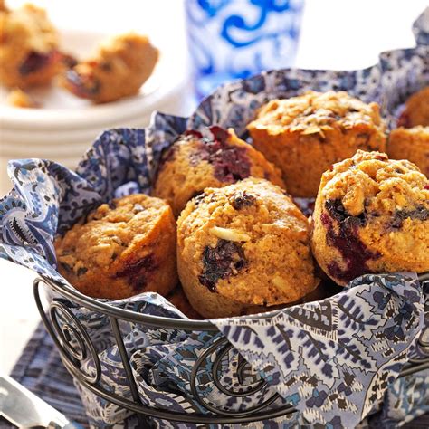Blueberry Bran Muffins Recipe Taste Of Home