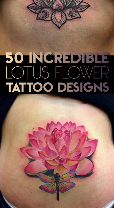 New users enjoy 60% off. 50+ Incredible Lotus Flower Tattoo Designs - TattooBlend