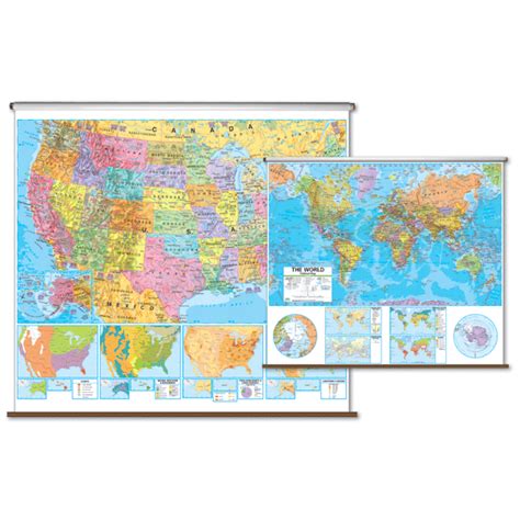 Custom Classroom Maps Sets Us World Advanced Political Classroom