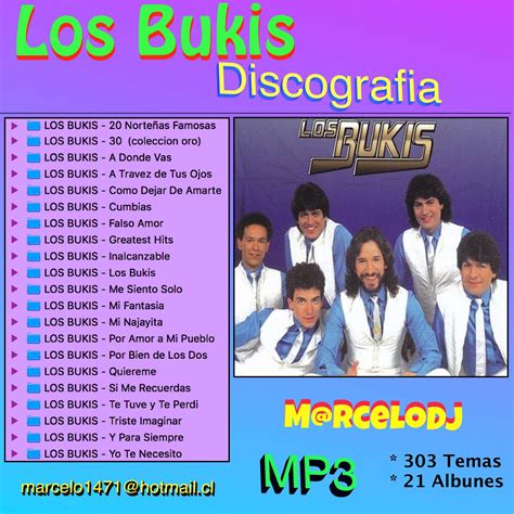 Los bukis may offer vip tickets, vip packages, hospitality packages, fan packages, front row seats, or other ticket packages to their live events. Mi Musica "M@rceloDj": LOS BUKIS - Discografía