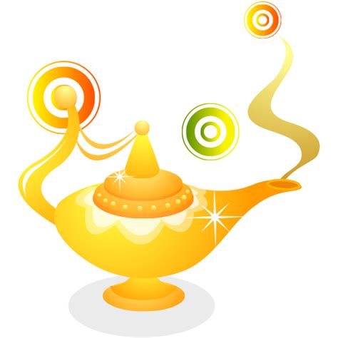 Golden Genie Lamp Png Hd Png Mart