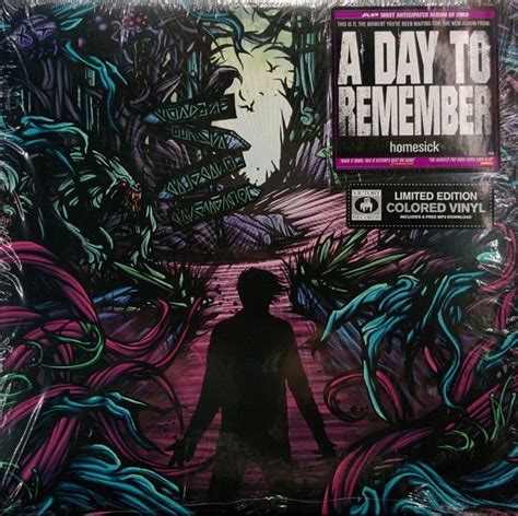 A Day To Remember Homesick Colored Vinyl