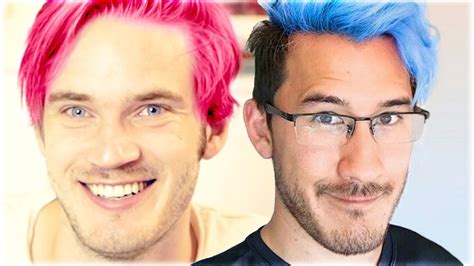 Top 5 Youtubers Whove Dyed Their Hair Pewdiepie Markiplier