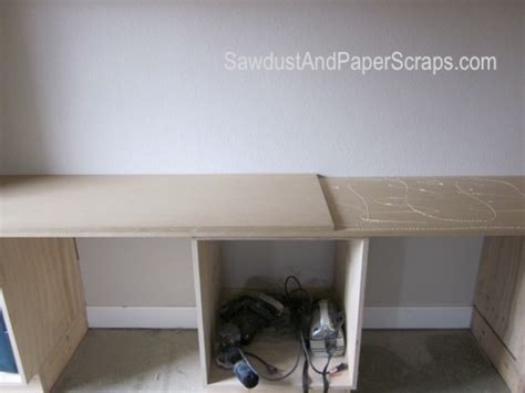 Building Mdf Countertops With Seams Sawdust Girl®