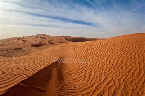 Close Up View Of Sand Dunes In The Desert Saudi Arabia — Waves Travel