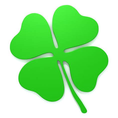 Clover Four Leaf Icon 3d Model Cgtrader