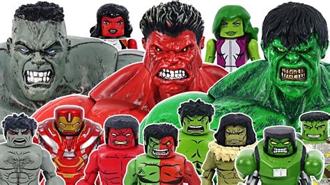 See full list on it.wikipedia.org ¡Verde, gris, rojo Hulk y minima el ejército de Hulk! ¡Ir ...