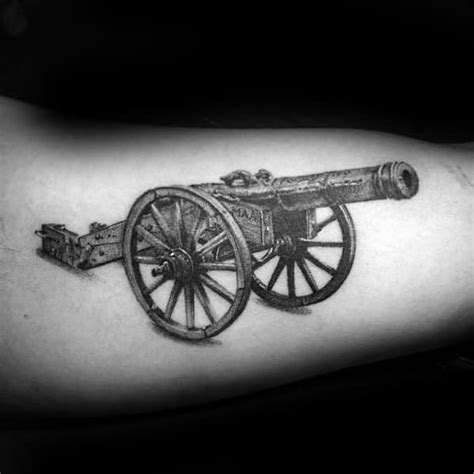 40 Cannon Tattoo Designs For Men Explosive Ink Ideas In 2022 Tattoo