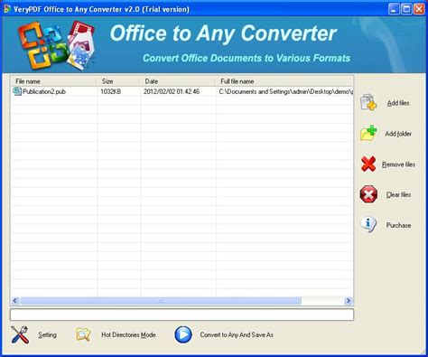 This online document converter allows you to convert your files from jpg to doc in high quality. Publisher to PDF Converter - Convert Publisher to PDF ...
