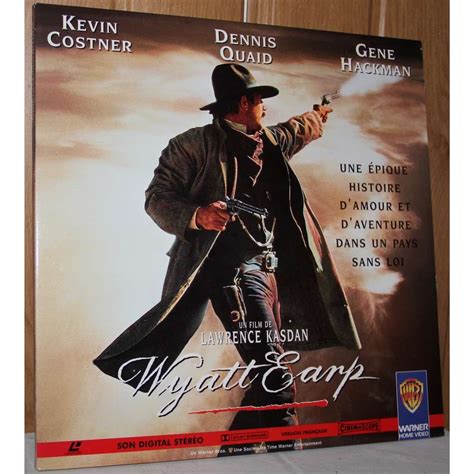 Kevin Costner Dennis Quaid Gene Hackman By Laser Disc Wyatt Earp