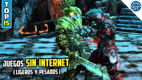 Igualmente, descargará aplicaciones, juegos y temas, desde internet. TOP 15 Juegos Android SIN INTERNET, Ligeros y Pesados ...